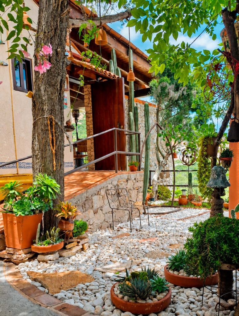 patio del restaurante